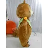 Vendita calda Orso bruno Costumi della mascotte Personaggio dei cartoni animati Vestito Vestito di Carnevale Adulti Taglia Halloween Festa di Natale Abiti di carnevale