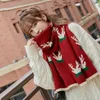esigner scarf for women Christmas Knitted Scarf Autumn Winter Fashion Warm Woolen Scarf Women Double-Sided Scarves Shawls Wrap Christmas Gifts