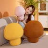 Plush Pillows Cushions INS 3050cm Creative Cute Mushroom Pillow Stuffed Vegetables Soft Doll Home Decoration 231007