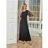 Etnische kleding Elegante Dubai Dames Maxi-jurk Applique Kaftan Moslim Abaya Islamitische Jalabiya Saoedi-Arabisch gewaad Turkije Caftan Avondjurken