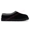 Kvinnor tazz tofflor tasman päls glider klassisk senapsfrö ultra mini plattform boot slip-on les petites mocka övre fårskinn ull blandning vinter designer tossor