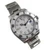 Montre de luxe Montres-bracelets suisses avec boîte en acier inoxydable Datejust Perpetual avec logo Y 43MM MONTRES Original Cadran en céramique noire 116610 16610 4FF2