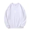 Men's Hoodies Clothing Men Hoodie Women Sweatshirt Solid Color Round Neck Printed Pullover Top Quality Cotton Street Size M-4XL