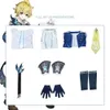 Anime Genshin Impact Mika Schmidt Cosplay Costumes Uniforms Clothes Halloween Carnival Partycosplay