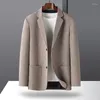 Men's Suits High-end Fine Suit Party Trend Handsome Four Seasons Fashion Casual Korean Version Slim Singlewest