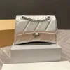 حقيبة سلسلة مصممة 2023 حقيبة Hourglass New Hourglass 5A Messenger Bag Leather Bag Bag Bag Women