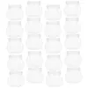 Storage Bottles 24 Pcs Food Container Candy Holder With Lid Transparent Jar Sweets Jars Stand Sealed Sugar The Pet Dry Fruit Pumpkin