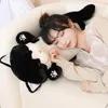 Plush Dolls Cute Soft Cat Pillow Toys Stuffed Pause Office Nap Bed Sleep Home Decor Gift Doll for Kids Girl 231007