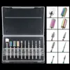 Nail Brushes Drill Bits Sets Tungsten steel nail Art Tools Carbide Cuticle Remover for Manicure Pedicure 231007