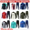 2023 Lewandowski Pedri Gavi Soccer Jerseys Tracksuit 23 24 FC ANSU FATI FERRAN RAPHINHA DESTフットボールシャツトレーニング男性キッズバルカキット装備