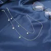 Accessoires de mode chaîne de lunettes en cristal pour femmes porte-lunettes de soleil CZ gland lunettes lanières corde cou sangle lunettes