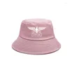 Berets SPQR Bucket Hats Fashion Cool Roman Empire Caps Outdoor Sommer Sonnenschutz Fischerhut MZ-117