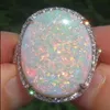 büyük opal elmas yüzük