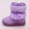 Laarzen Meisjes Sneeuw Winter Comfortabele Dikke Warme Kinderen Lobbing Bal Kinderen Herfst Leuke Jongens Prinses Schoenen 231007