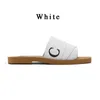 Designer sandali con pantofole legnose da donna soffici ciabatte piatte beige bianco nero rosa pizzo scritte tela pantofole di pelliccia sfocata scarpe estive per la casa sandali