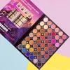 Long Lasting Waterproof 48 Colors Eyeshadow Palette Makeup Blendable Highly Pigmented Shimmer Matte Eye Shadow Pressed Powder Palette