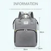 Diaper Bags Baby with Bed Mummy Bag Waterproof Nylon Maternity Nappy Moms Backpack Nursing Changing For Care 231007