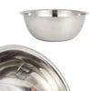 Bowls Brand Stainless Steel Stackable Travel With Scale BBQ Basin Camping Kitchen Large Lightweight Mixing