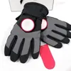 Jesienne solidne rękawiczki kolorowe Europejskie amerykańskie projektanci dla mężczyzn damskie rękawiczki dotykowe mody zimowy smartfon Five Finger Rękawiczki 551