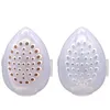 Sponges Applicators Cotton 1pc Empty Transparent Puffs Drying Box Storage Case Portable Sponge Stand Cosmetic Egg Shaped Rack Makeup Puff Holder 231007