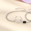 Luxury Jewelry Classic Designer Märke Fashion Necklace Armband Ring Ear Stud Brosch Hair Clip Partihandel Par Thanksgiving Christmas Gift00044