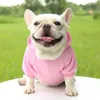 Ropa para perros Sudadera con capucha de invierno suave Abrigo para mascotas Chaqueta para cachorros para perros pequeños y medianos Bulldog francés Chihuahua Yorkie Disfraz 231009