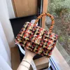 Designer Bag Makeup Bag Coco Handle Popular Shoulder Bag Woven Plush Chain Bag Fashion Women's Bag Outdoor Dating Bag Crossbody Bag