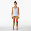 Pantalones activos Yummy Gummy Bear Candy Leggings Legings para mujer Fitness Mujer Gym Legging