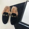 Designer gg slides mules chinelos 100% couro real Horsebit Loafers chinelos de luxo mulheres homens jacquard couro chinelo jumbo logotipo lona princetown sapatos planos