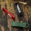 Kniv mini verktyg rostfritt stål papper skärande bärbar uppackning skärare snidknivar EDC nyckelchain verktygsficka 4i7h