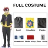 Anime reki kyan cosplay costume sk8 The Infinity Cosplay sweatshirt hoodies pant outfit sk åtta halloween festdräkt för mencosplay