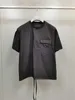 Herr t-shirts designer sommarmärke mens t shirt mode ficka sömnad design USA storlek tshirt lyx svart casual kortärmad xpj5