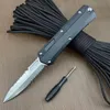 MT-models Glykon 184-10s Automatic Knife Bounty Hunter Double action M390 Combat Auto Pocket Mafia Knives Self-Defense Micro Cutting Tools