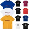 Modemerk Heren Designer T-shirt Afdrukken Brief Patroon Korte Mouw Casual Losse Dames T-shirt High Street Paar Kleding T280B