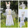 Anime Beastars Haru Cosplay Costume Lolita Dress Jk Uniform Haru Wig Ears White Rabbit Halloween Costume for Womencosplay