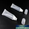 Bouteilles d'emballage haut de gamme, conteneurs vides de brillant à lèvres 5ML 8ml 10ml 15ML, Tubes de brillant à lèvres rechargeables en plastique transparent à presser, maquillage