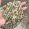 Natural Stone Mixed Color Jade Beads Jasper Bead For Jewelry Making Bracelet Necklace