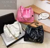 Designer Large capacity Beach Bags Chains tote seaside ladies shoulder handbags shopping bag Fashion Duffel bags handbag wallet CH1009