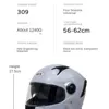 Motorradhelme 2023 Helm Full Face mit warmem Schal Radfahren Capacete de Männer Frauen Moto Doppelvisiere DOT genehmigt