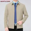 Männer Jacken Einfarbig Business Jacke Luxus Casual Lose Sozialen Büro Kleid Mantel Dünne Kleidung Frühling Herbst Oberbekleidung 231009