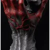Decorative Objects Figurines Halloween Decoration Furious Hand Skull Statue Resin Model Table Atmosphere Statues for 231009