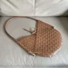 Borse a cassetta Solstice Botteega Bag Desgner Lady Venetas 2023 Bvbag Estate Pelle bovina Borsa a tracolla singola in tessuto da donna Borsa a tracolla portatile