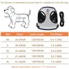 Dog Collars Leashes Reflective Safety Pet Harness and Leash Set for Small Medium Dogs Cat Harnesses Vest Puppy Chest Strap Pug Chihuahua Bulldog 231009