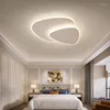 Ceiling Lights Bedroom Led Lamp Modern Living Room Chandelier Home Decoration For Dining Ultra-thin Indoor Lighting Remote Control