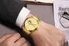 Armbanduhren Top Luxus Automatische Mechanische Herrenuhr Transparent Edelstahl Männer Skeleton Wasserdichte Uhren 2023