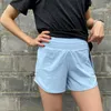 Short actif Ty 2.5 "pour femmes, vêtements de course, de Yoga, de gymnastique, de cyclisme, 2 en 1, entraînement court et exercice, Sport d'été