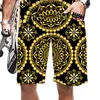 Herr shorts mönster avancerad lyx rolig streetwear sommar casual män/kvinnor snabbt torrt löst strandmode