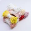 Fleurs décoratives 3040 pièces couleur mixte 1mm Double têtes étamine bricolage artificielle Mini fleur florale Pistil