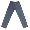 Damesjeans Dames Slanke Denim Broek Knop Hoge Taille Zak Elastisch Gat Broek 90s Mode Vrouw Kleren Harajuku Streetwear