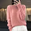 Damenpullover Merinowolle Kleidung Oansatz Pullover Pullover 2023 Frühling und Herbst Strickfaden Hohl Top Korean Fashion Luxur